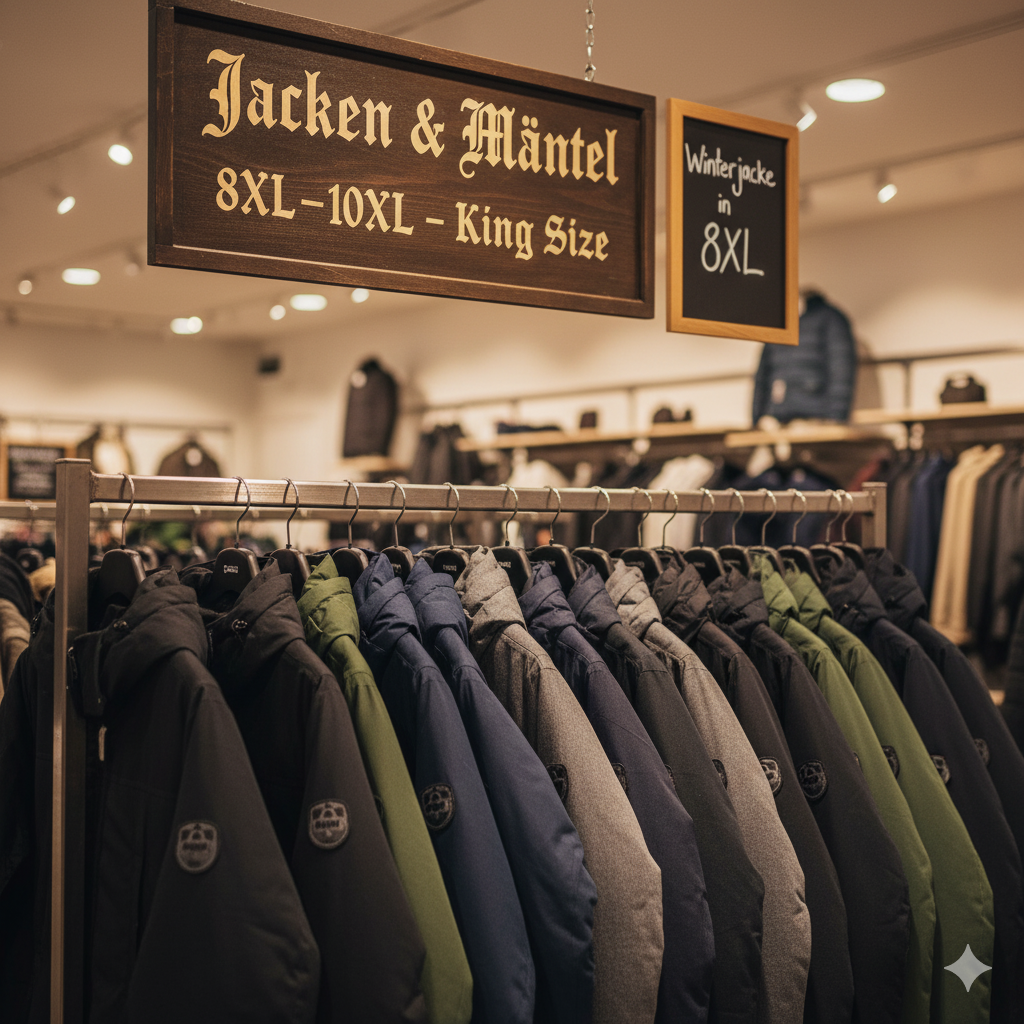 Winterjacke in 8XL